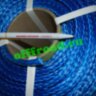 Синтетический трос Dyneema D 8мм синий