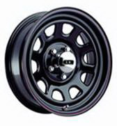 Стальные чёрные	SMSW-01	16x8.0 ET -19 PCD 6/139.7 CB 110